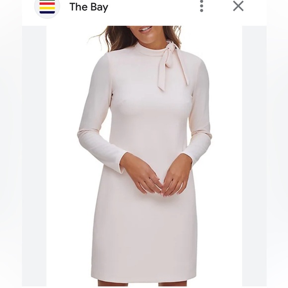 Calvin Klein size 2 pink bow dress - Picture 11 of 12